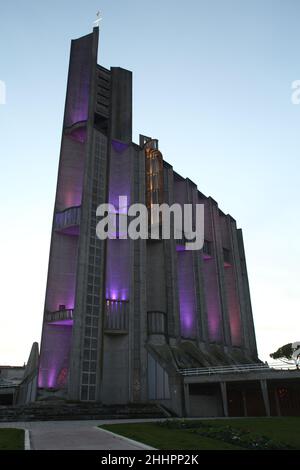 Eglise Notre-Dame de Royan, Cathédrale de Royan, Kathedrale von Royan, Charente-Maritime, Nouvelle Aquitaine, Frankreich Stockfoto