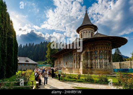 Das orthodoxe Kloster Voronet in Rumänien Stockfoto