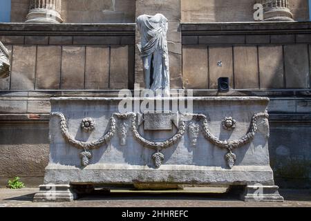 Steinreliefs der Istanbuler Archäologischen Museen, Türkei Stockfoto