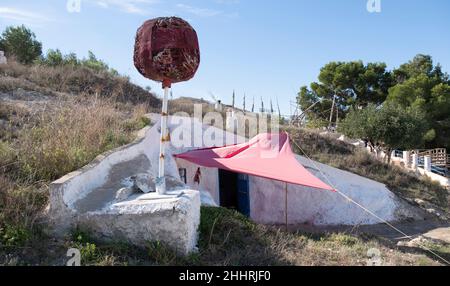 Cuevas del Rodeo de Rojales,Torrevieja,Alicante,Valencia,Spanien Stockfoto