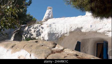 Cuevas del Rodeo de Rojales,Torrevieja,Alicante,Valencia,Spanien Stockfoto