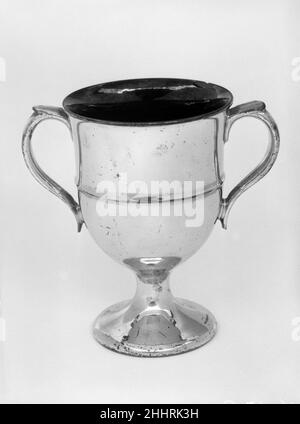 Cup 1800–1830 Britisch. Becher. Britisch. 1800–1830. Steingut, Lusterware. Hergestellt in England Stockfoto