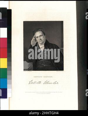 The National Portrait Gallery of Distinguished Americans, Vol. II 1835 herausgegeben und geätzt von James Barton Longacre American. The National Portrait Gallery of Distinguished Americans, Vol. II 1835. Abbildungen: Radierung. Monson Bancroft (New York, NY) und Philadelphia. Bücher Stockfoto
