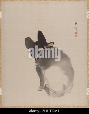 Katze von hinten gesehen 1868 Kawabata Gyokushō Japanisch. Katze von hinten gesehen 54747 Stockfoto