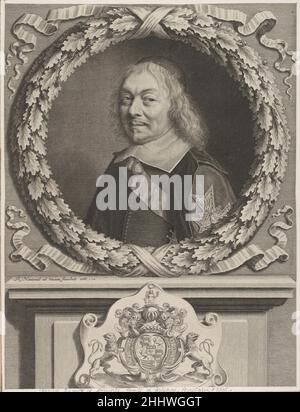 Henri-Auguste de Loménie, comte de Brienne 1660 Robert Nanteuil Französisch. Henri-Auguste de Loménie, comte de Brienne 348990 Stockfoto