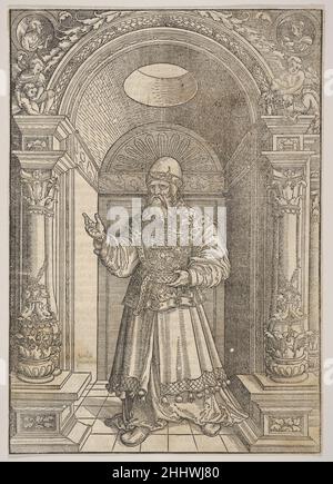 Aaron, von De Biblie uth der uthlegginge Doctoris Martini Luthers Erhard Altdorfer Deutsch. Aaron, von De Biblie uth der uthlegginge Doctoris Martini Luthers 429663 Stockfoto