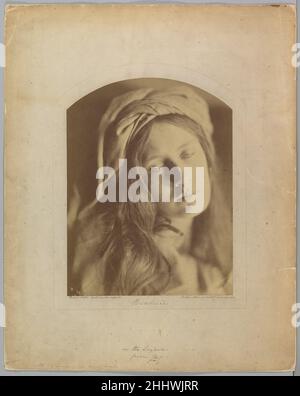 Beatrice 1866 Julia Margaret Cameron Britin, geboren in Indien. Beatrice 266255 Stockfoto