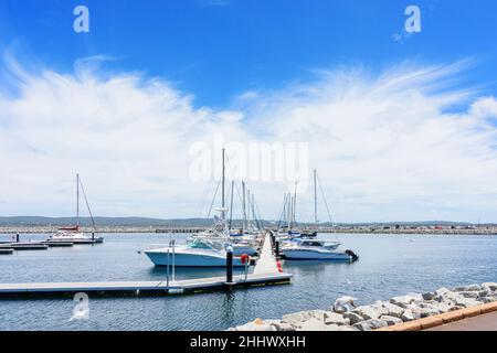 Albany Waterfront Marina und The Town Jetty, Albany Western Australia, Australien Stockfoto