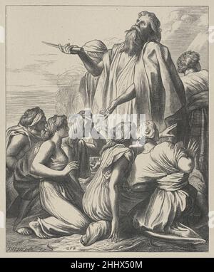 Noahs Opfer 1881 nach George Frederic Watts British. Noahs Opfer 642830 Stockfoto