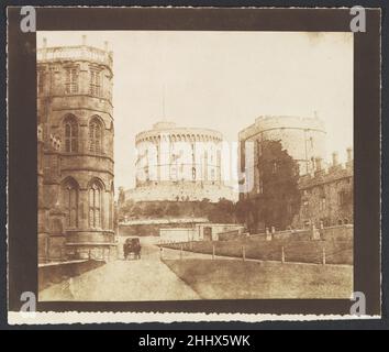 Windsor Castle Juni 1841 William Henry Fox Talbot Britisch. Windsor Castle 306348 Stockfoto