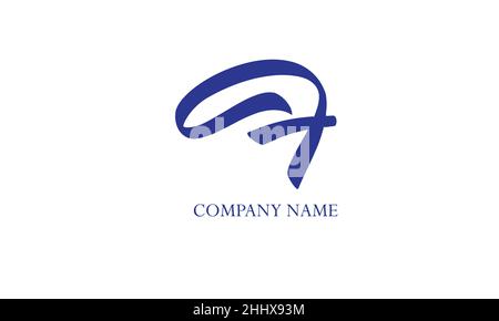 Alphabet F-Logo künstlerische oder symbolische Design abstrakte Monogramm Text Vektor-Vorlage Stock Vektor