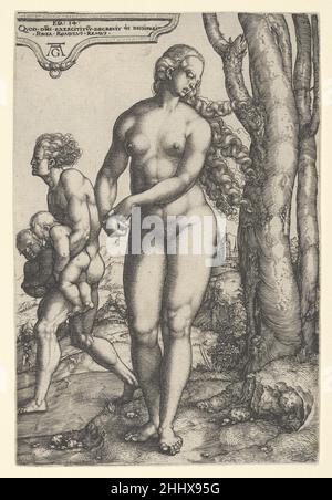 Rhea Silvia 1532 Heinrich Aldegrever Deutsch. Rhea Silvia 428384 Stockfoto