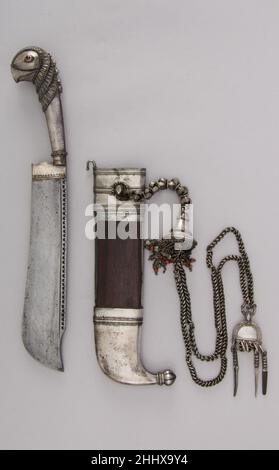 Dolch (Pichangatti) mit Sheath 18th Century Indian, Kodagu (Coorg). Dolch (Pichangatti) mit Scheide 32376 Stockfoto