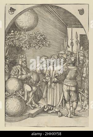 Christus vor Herodes, aus der Passion Lucas Cranach der Ältere Deutsche. Christus vor Herodes, aus der Passion 434507 Stockfoto