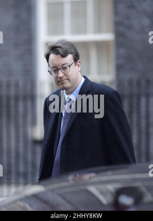 Simon Clarke MP (Con: Middlesbrough South and East Cleveland)- Chief Secretary to the Treasury Stockfoto