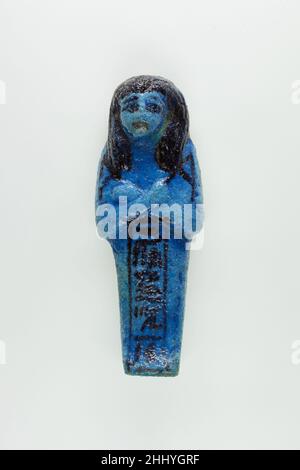 Arbeiter-Shabti von Nany Ca. 1050 v. Chr. Dritte mittlere Periode Siehe 30,3.26,1a, B.. Arbeiter-Shabti von Nany 625696 Stockfoto