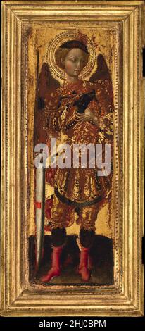 St. Michael Mitte 1430s Pietro di Giovanni d'Ambrogio Italienisch. St. Michael 459257 Stockfoto