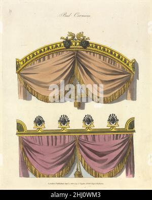 Eine Sammlung von Designs für Haushaltsmöbel und Innendekoration, in den meisten genehmigten und eleganten Geschmack 1808 geschrieben und entworfen von George Smith British. Eine Sammlung von Designs für Haushaltsmöbel und Innendekoration, im besten und elegantesten Geschmack 357283 Stockfoto