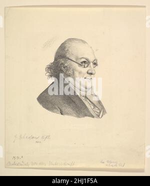 Porträt von Siegmund Wilhelm Wohlbruck (1762-1834) n.d. Johann Gottfried Schadow Deutsch. Porträt von Siegmund Wilhelm Wohlbruck (1762-1834) 366973 Stockfoto