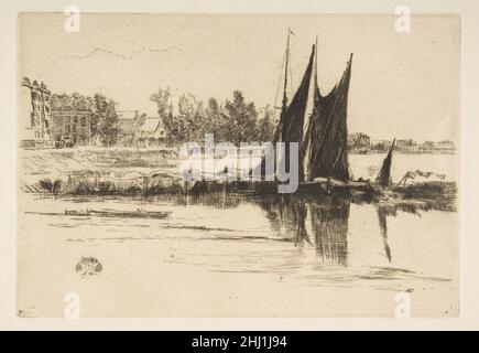 Hurlingham 1879 James McNeill Whistler Amerikaner. Hurlingham 348567 Stockfoto