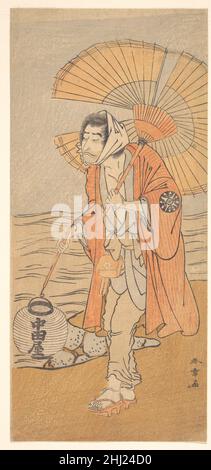 Der Schauspieler Nakamura Nakazo I Ca. 1775 Katsukawa Shunshō 勝川春章 Japanisch. Der Schauspieler Nakamura Nakazo I 56964 Stockfoto