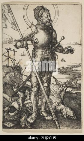 St. George stehend ca. 1502 Albrecht Dürer Deutsch. St. George Steht 391133 Stockfoto