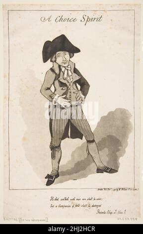 A Choice Spirit 1. Dezember 1790 George Murgatroyd Woodward British. A Choice Spirit 398524 Stockfoto