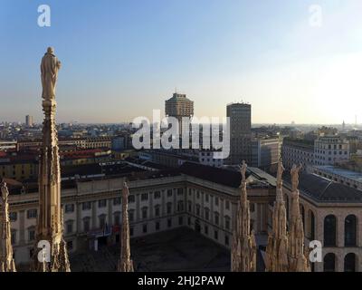 Torre Velasca, Mailand, Lombardia, Italien Stockfoto