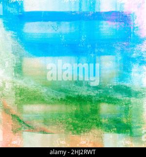 Handbemalter abstrakter Aquarellhintergrund Stockfoto