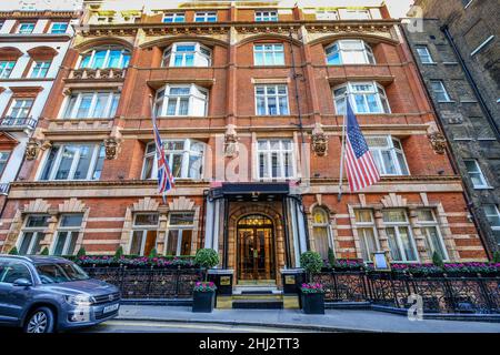 Stafford Hotel, St James Place, London SW1 Stockfoto