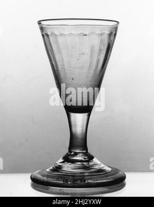 Weinglas 1780–1825 amerikanische oder britische Küche. Weinglas 9878 Stockfoto