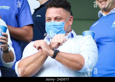 Belo Horizonte, Brasilien. 26th Januar 2022. MG - Belo Horizonte - 01/26/2022 - MINEIRO 2022 CRUZEIRO X URT - Ronaldo Fenomeno vor dem Spiel gegen URT im Stadion Independencia für die Meisterschaft von Mineiro 2022. Foto: Fernando Moreno/AGIF/Sipa USA Quelle: SIPA USA/Alamy Live News Stockfoto