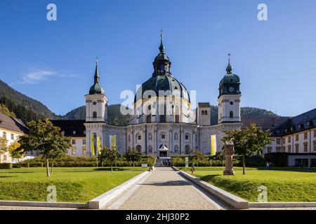 Klosterkirche in Ettal Kloster, Bayern, Deutschland Stockfoto