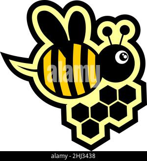 Icon Biene Stock Vektor