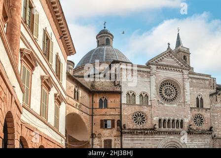 Cattedrale di San Feliciano in Foligno, Umbrien, Italien Stockfoto