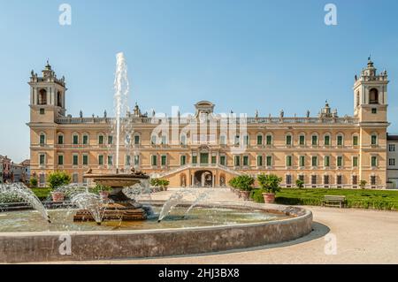 Der Park des Herzogspalastes, bekannt als Reggia di Colorno, Emilia Romagna, Italien Stockfoto