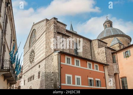 Cattedrale di San Feliciano in Foligno, Umbrien, Italien Stockfoto