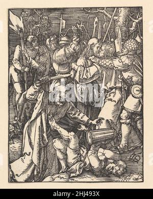 Der Verrat Christi, aus der kleinen Passion ca. 1509 Albrecht Dürer Deutsch. Der Verrat Christi, aus der kleinen Passion 387411 Stockfoto