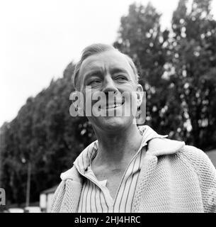 Die Stars von „Unser Mann in Havanna“. Alec Guinness. 20th Mai 1959. Stockfoto