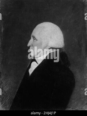 George Washington 1796 James Sharples Jr.. George Washington 12561 Stockfoto