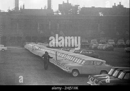 Ford Factory, Dagenham, Essex, 1960. Stockfoto