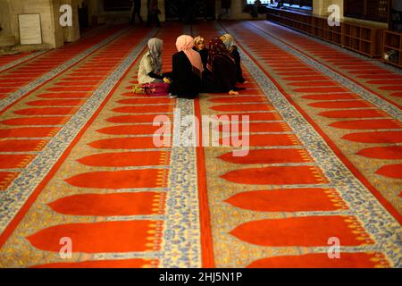 Süleymaniye-Moschee in Istanbul, Türkei. Stockfoto