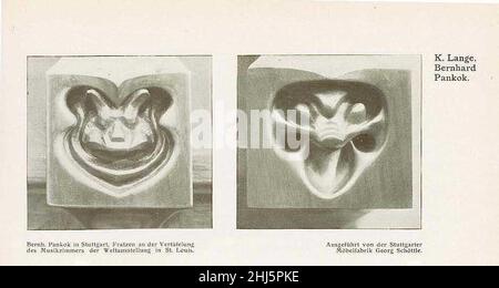 Stuttgarter Mitteilungen über Kunst und Gewerbe, 1904-1905, Seite 115. Stockfoto