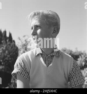 Pestalozzi Village for Children in Sedlescombe, East Sussex, 24th. August 1959. Die Gemeinde ist nach dem Schweizer Pädagogen des 18. Jahrhunderts Johann Heinrich Pestalozzi benannt, der sein Leben der Schließung von Spaltungen in der Gesellschaft durch die Erziehung des ganzen Menschen - Kopf, Herz und Hände - widmete. Stockfoto