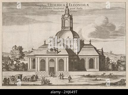 Suecia 1-026 ; Ulrika Eleonora kyrka. Stockfoto