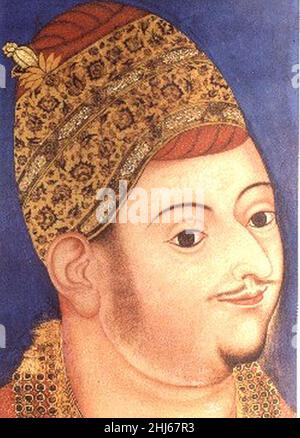 Sultan Ibrahim Adil Shah II. Stockfoto