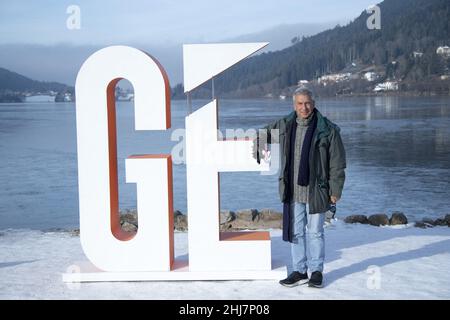 Nichola Meyer besucht eine Fotoschau im Rahmen des Gerardmer Film Festivals 29th (Festival International du Film Fantastique de Gerardmer) am 27. Januar 2022 in Gerardmer, Frankreich. Foto von Aurore Marechal/ABACAPRESS.COM Stockfoto