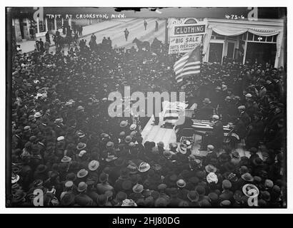 Taft an Crookston, Minnesota Stockfoto