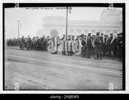 Taft Einweihung, National Guard von Ohio, Washington, D.C Stockfoto