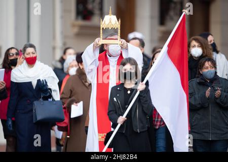 Monte Carlo, Monaco. 27th Januar 2022. Monaco, 27. Januar 2022, Prinz ...